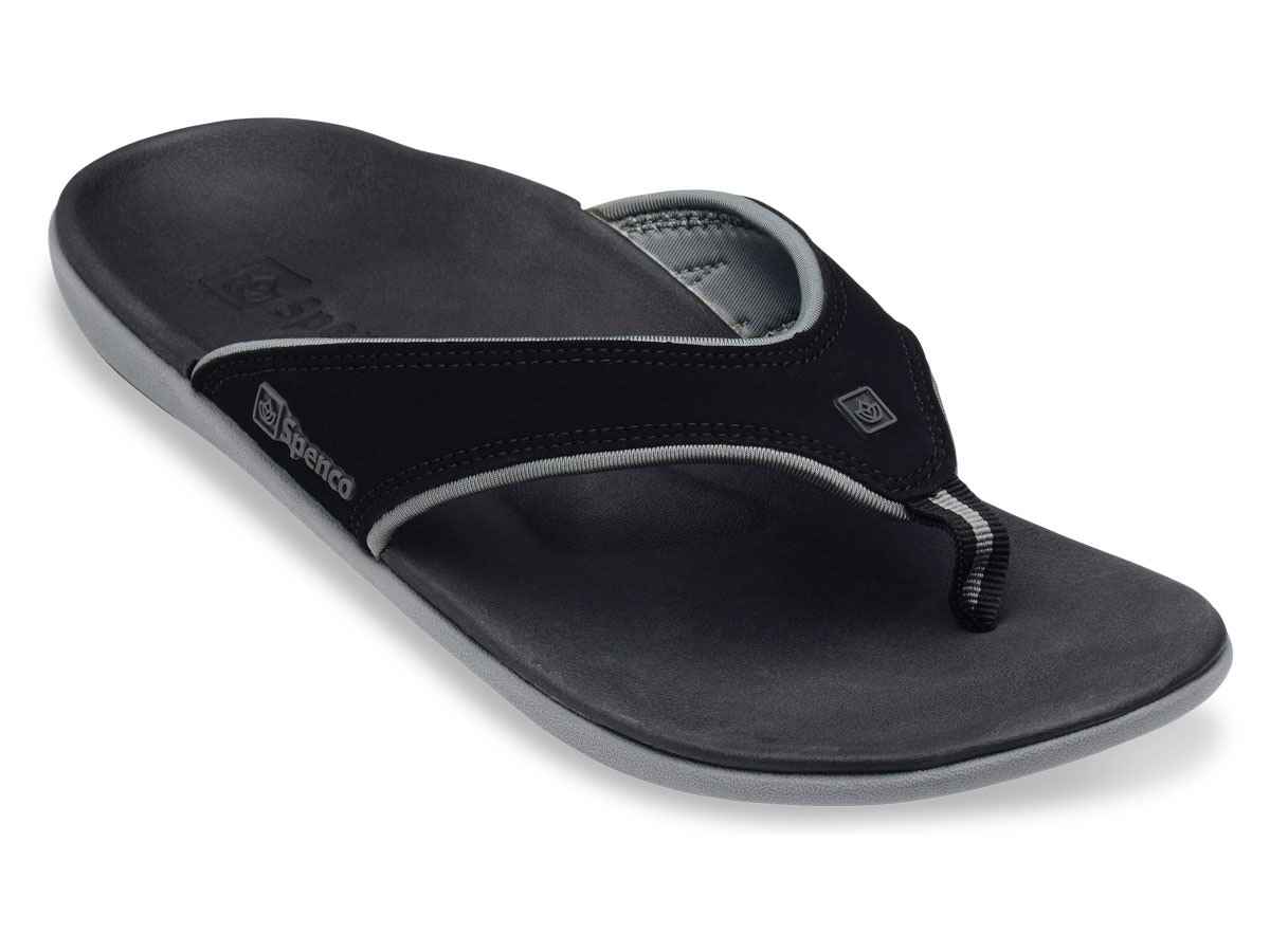 Spenco Men's Yumi Flip Flop | Orthopaedic Slippers | For Low Arch, Flat ...