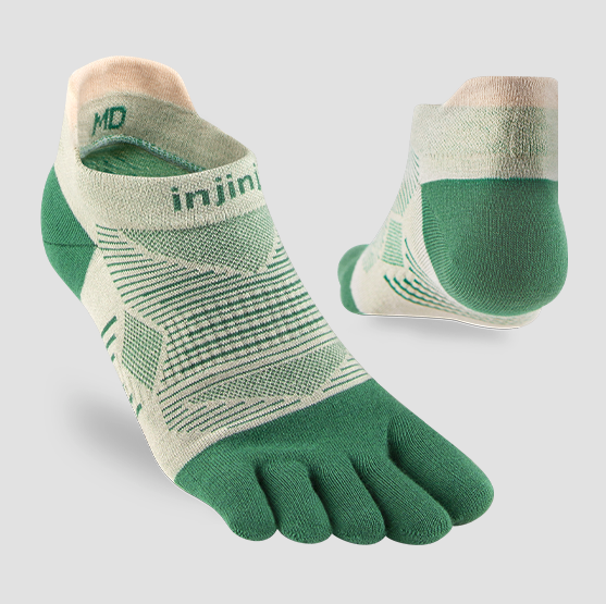 Injinji Low Cut No Show Lightweight Toe Socks for Toe Shoes