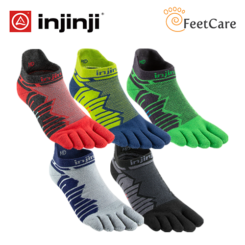 Injinji Ultra Run No Show Toe Socks, Performance Exercise Socks, Running  Socks